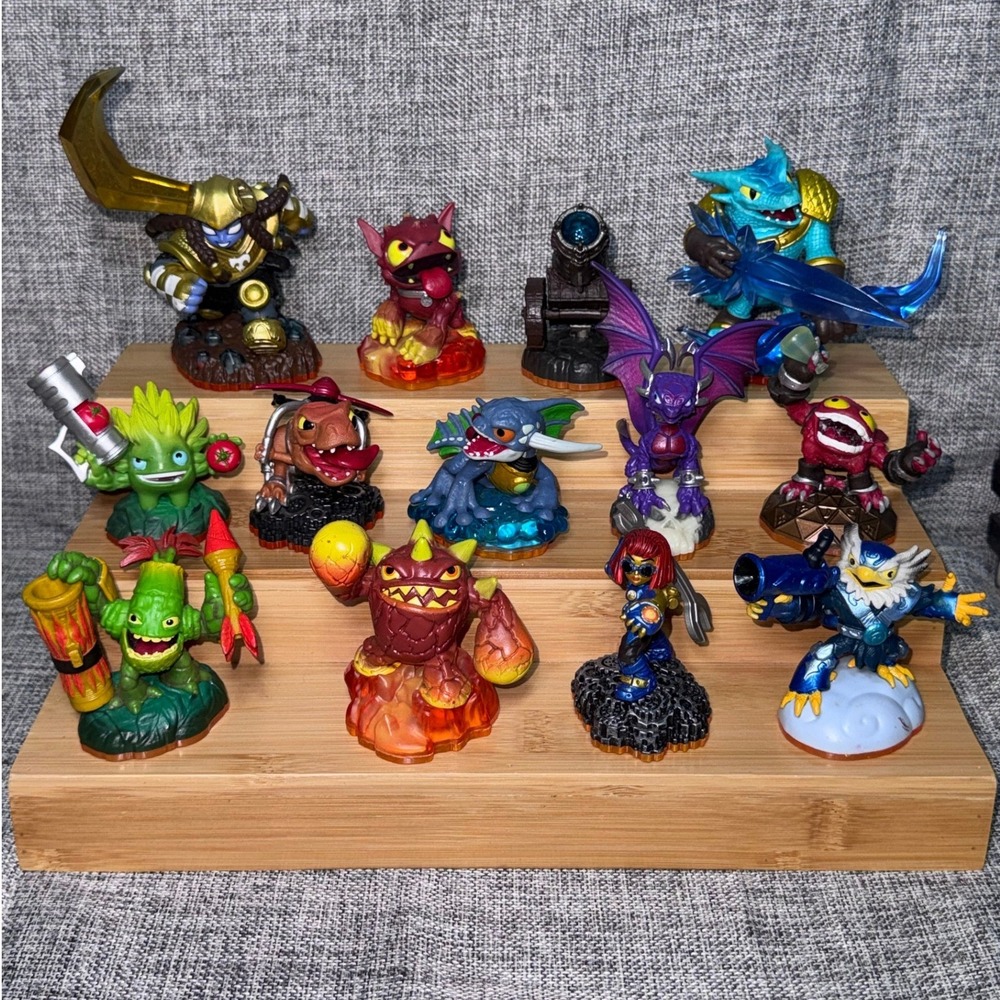 Skylanders Trap Team Giants Figure Lot Snap Shot Cynder Zook 12pc